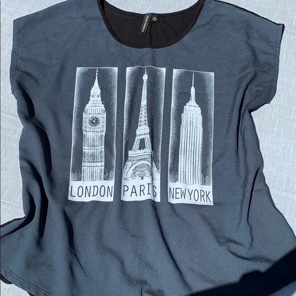 Short sleeve fashion top